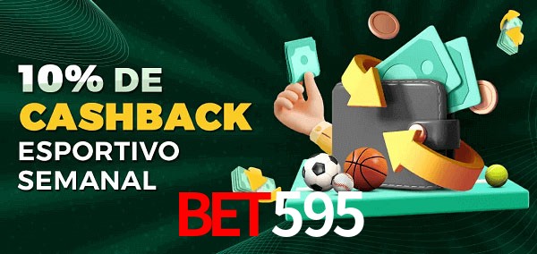 10% de bônus de cashback na bet595
